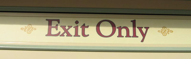 exit