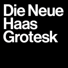 Neue Haas Grotesk fonts