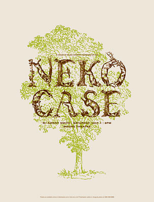 Neko Case Poster by Jason Munn