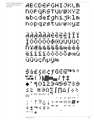TwoPlus glyphs