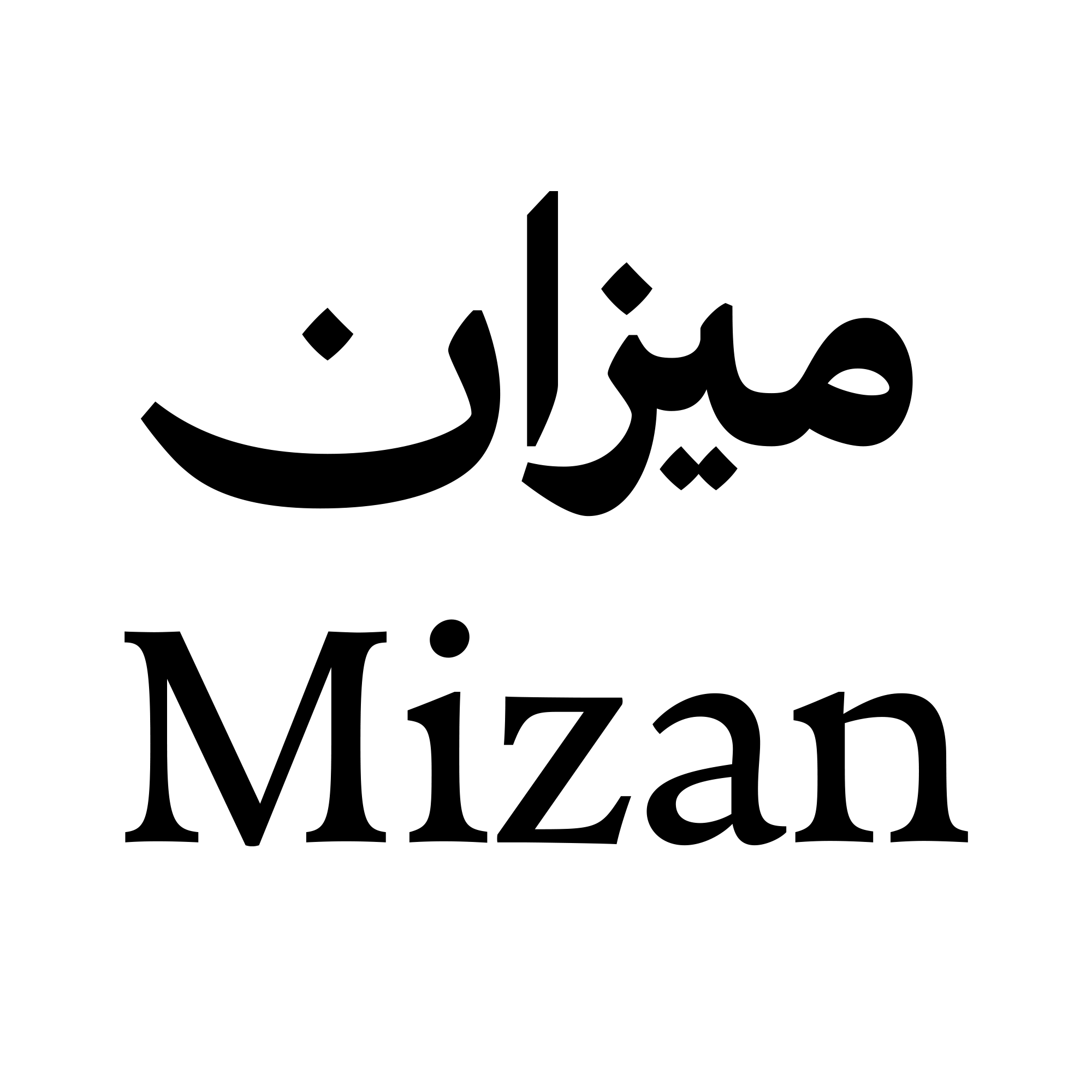 Mizan fonts