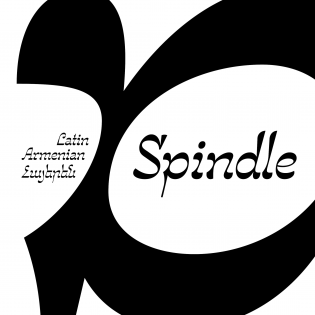 Spindle fonts specimen