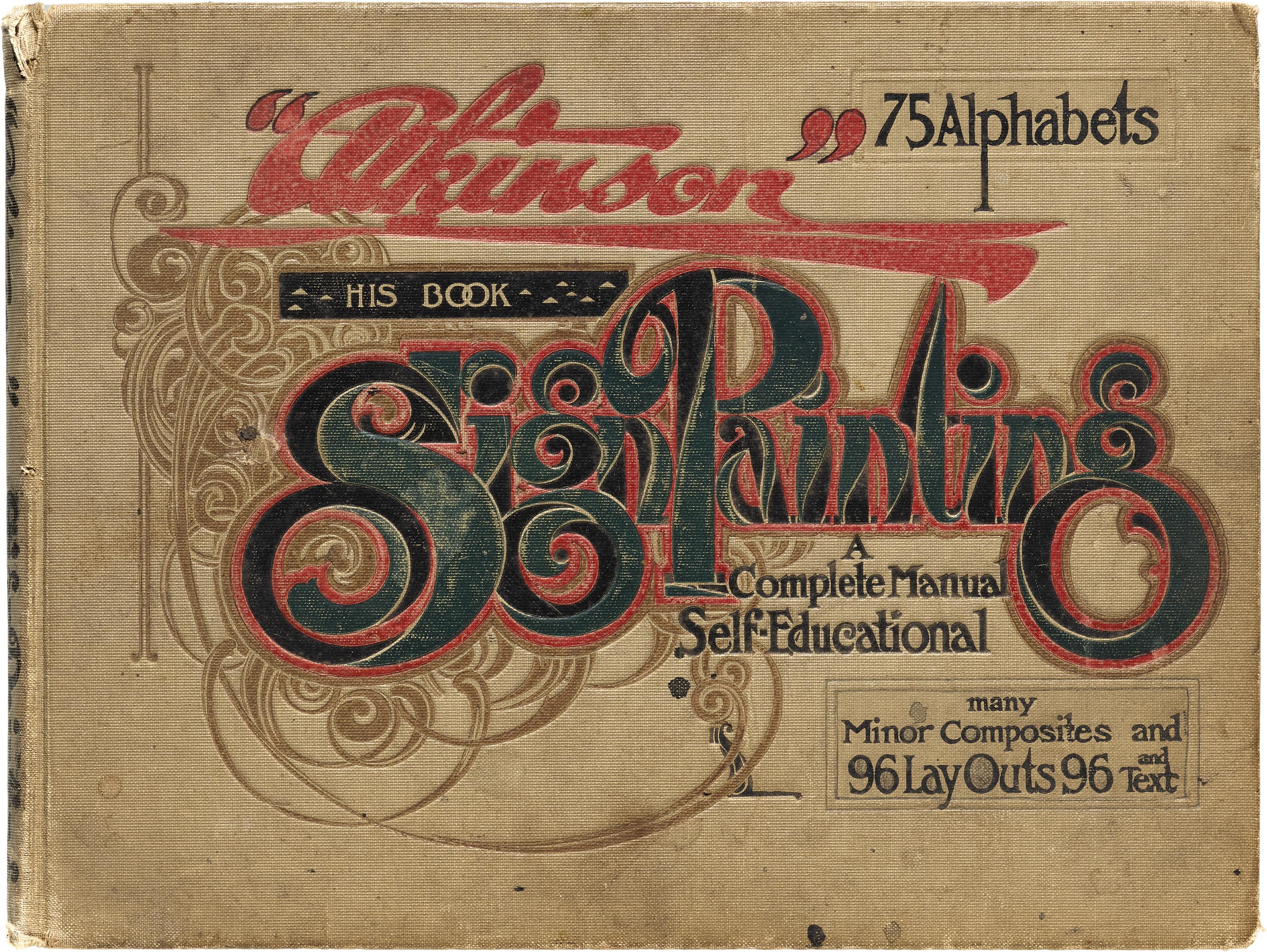 Frank H. Atkinson, Sign Painting Up to Now